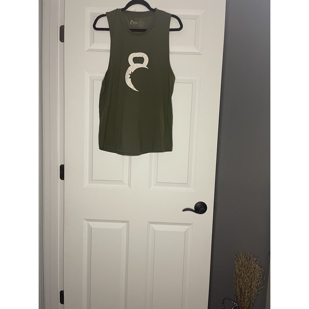 Zyia Active Kettle Moon Tank Top Xl Green
